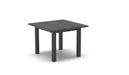 Homecrest Medley 42" Square Dining Table, post base, studio view