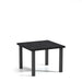 Homecrest Timber 42" Square Dining Table, post base, studio view