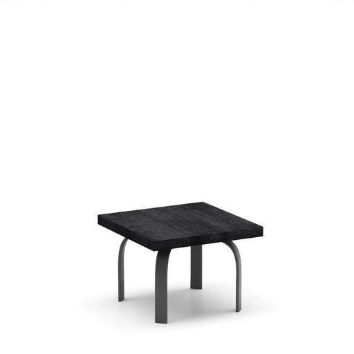 Homecrest Timber 24" Square Side Table, universal base, studio view