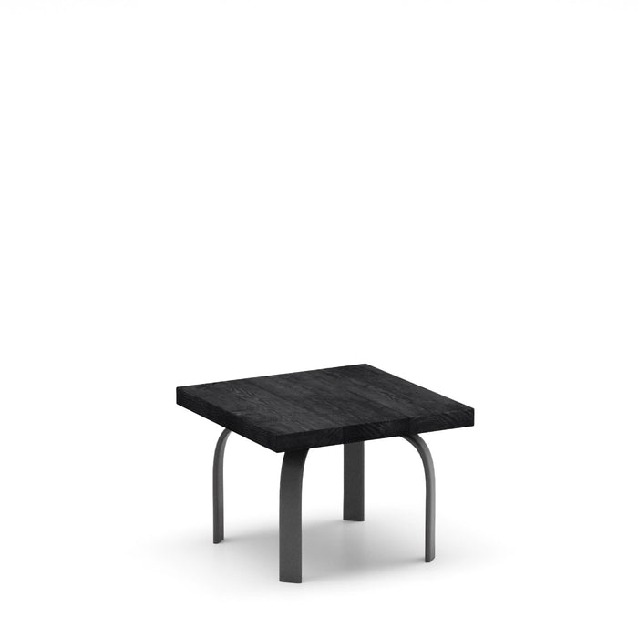 Homecrest Timber 24" Square Side Table, universal base, studio view