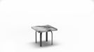 Homecrest Artworks 24" Square End Table, universal base, studio view
