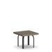 Homecrest Stonegate 24" Square End Table, universal base, studio view