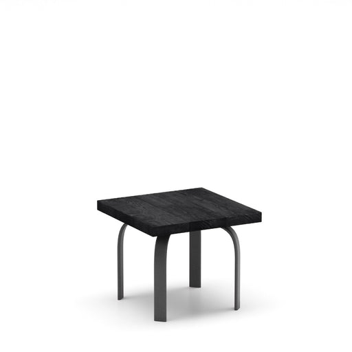 Homecrest Timber 24" Square End Table, universal base, studio view