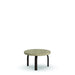 Homecrest Slate 24" Round Side Table, universal base, studio view