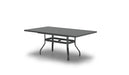 Homecrest Latitude 42" x 74" Rectangular Dining Table, universal base, studio view