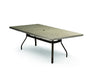 Homecrest Slate 42" x 82" Rectangular Dining Table, universal base, studio view