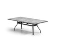 Homecrest Concrete 42" x 84" Rectangular Dining Table, universal base, studio view