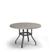 Homecrest Shadow Rock 42" Round Balcony Table, universal base, studio view