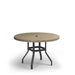 Homecrest Slate 42" Round Balcony Table, universal base, studio view