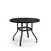 Homecrest Timber 42" Round Balcony Table, universal base, studio view