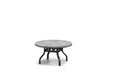 Homecrest Concrete 42" Round Chat Table, universal base, studio view