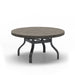 Homecrest Stonegate 42" Round Chat Table, universal base, studio view
