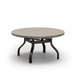 Homecrest Shadow Rock 42" Round Chat Table, universal base, studio view