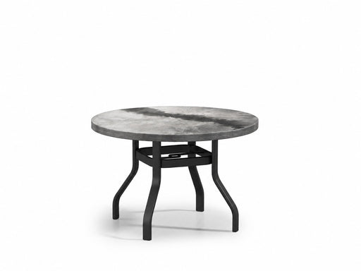 Homecrest Artworks 42" Round Dining Table, universal base, studio view