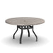 Homecrest Shadow Rock 42" Round Dining Table, universal base, studio view