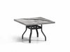 Homecrest Artworks 42" Square Dining Table, universal base, studio view