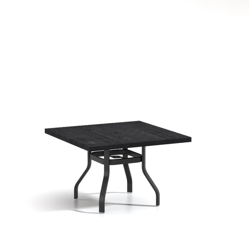 Homecrest Timber 42" Square Dining Table, universal base, studio view