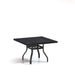 Homecrest Timber 42" Square Dining Table, universal base, studio view