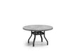 Homecrest Concrete 48" Round Dining Table, universal base, studio view