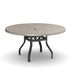 Homecrest Shadow Rock 48" Round Dining Table, universal base, studio view