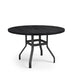 Homecrest Timber 54" Round Balcony Table, universal base, studio view