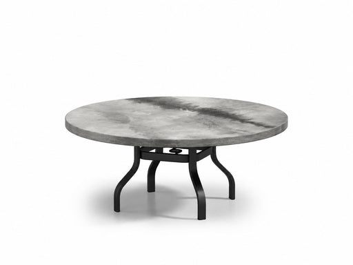 Homecrest Artworks 54" Round Chat Table, universal base, studio view