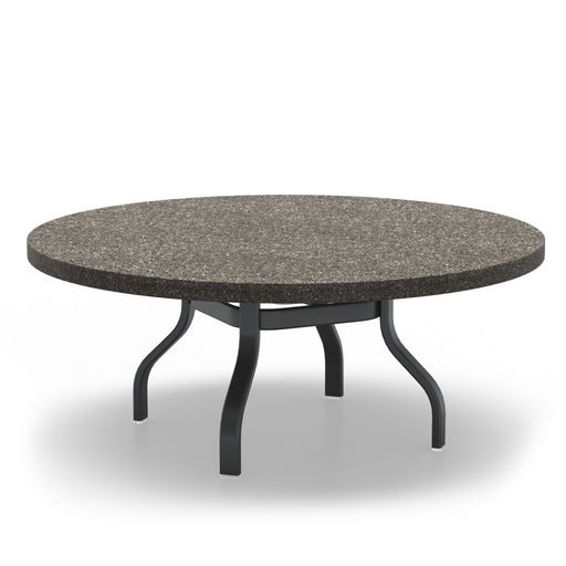 Homecrest Stonegate 54" Round Chat Table, universal base, studio view