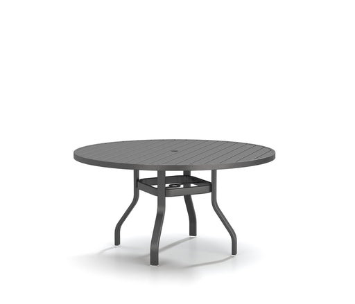 Homecrest Latitude 54" Round Dining Table, universal base, studio view
