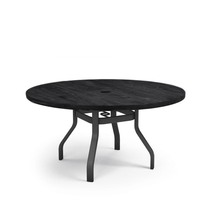 Homecrest Timber 54" Round Dining Table, universal base, studio view