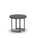 Homecrest Latitude 24" Round End Table, tubular base, studio view