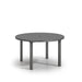 Homecrest Latitude 54" Round Dining Table, post base post base, studio view