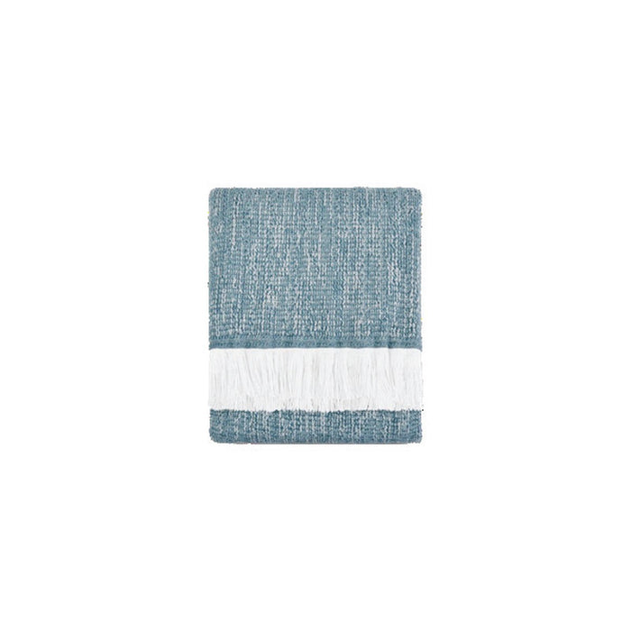 Homecrest Sunbrella Crosshatch Throw in Lake