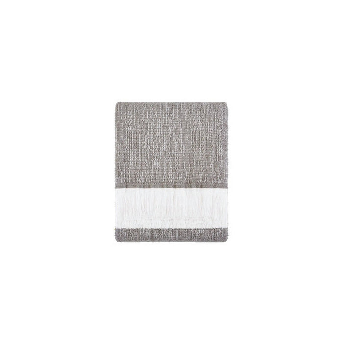 Homecrest Sunbrella Crosshatch Throw in Smoke