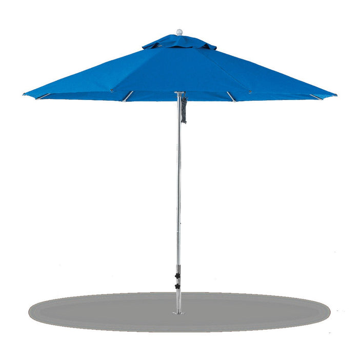 Homecrest 9' Octagon Market Umbrella with Pulley Lift studio view