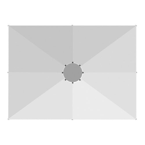 Homecrest Triumph 8.5' x 11' Rectangle Giant Umbrella