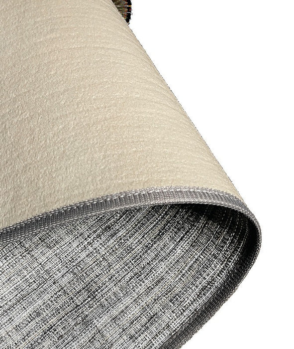 Homecrest woven vinyl rug, vinyl cushion backing