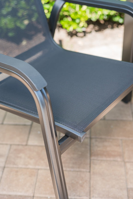 Basic Plus Textilene sling seat detail