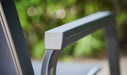 Basic Plus cool-touch armrest detail