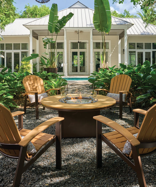 Telescope Casual Newport 5-Piece Adirondack Fire Pit Set