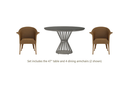 Lloyd Flanders All Seasons 5-Piece Dining Set
