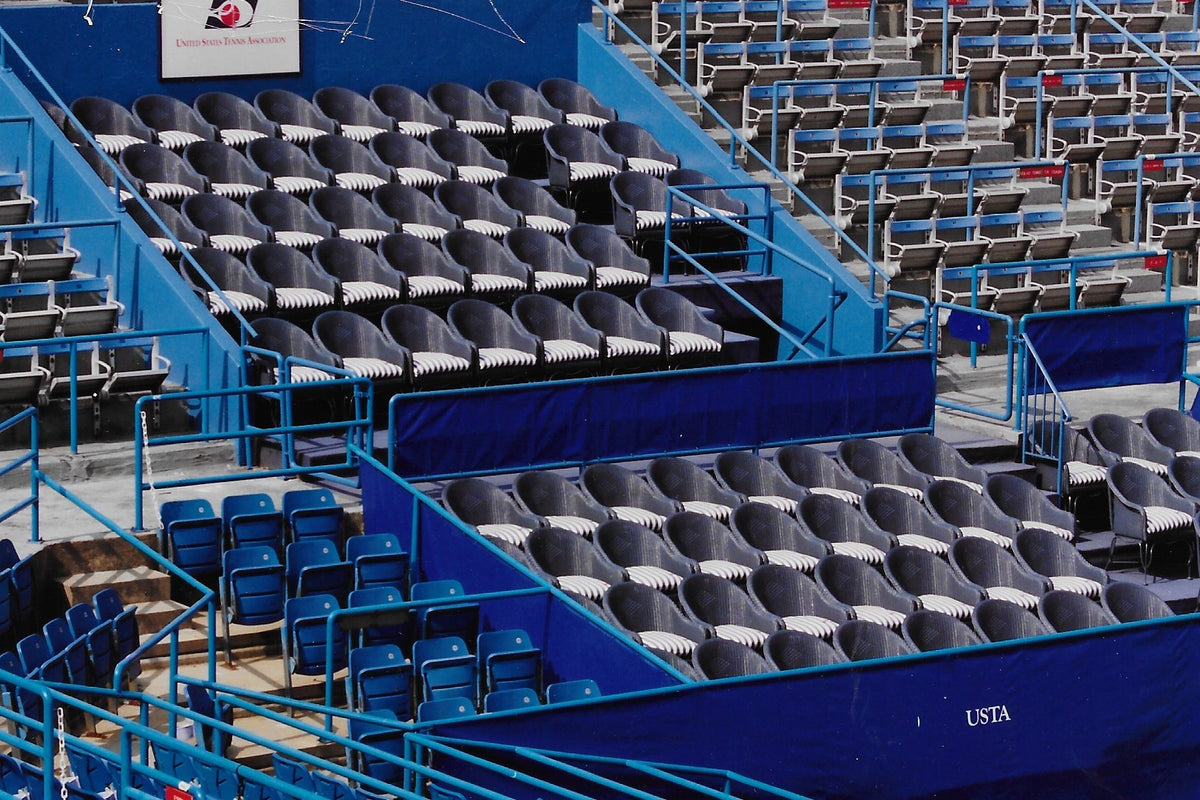 Box seats at the US Open