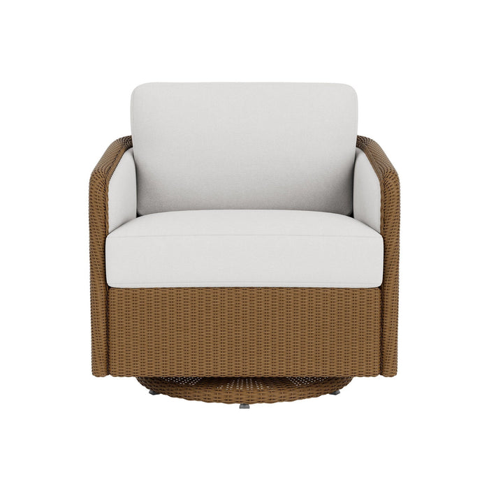 Visions Swivel Glider Lounge Chair, front view