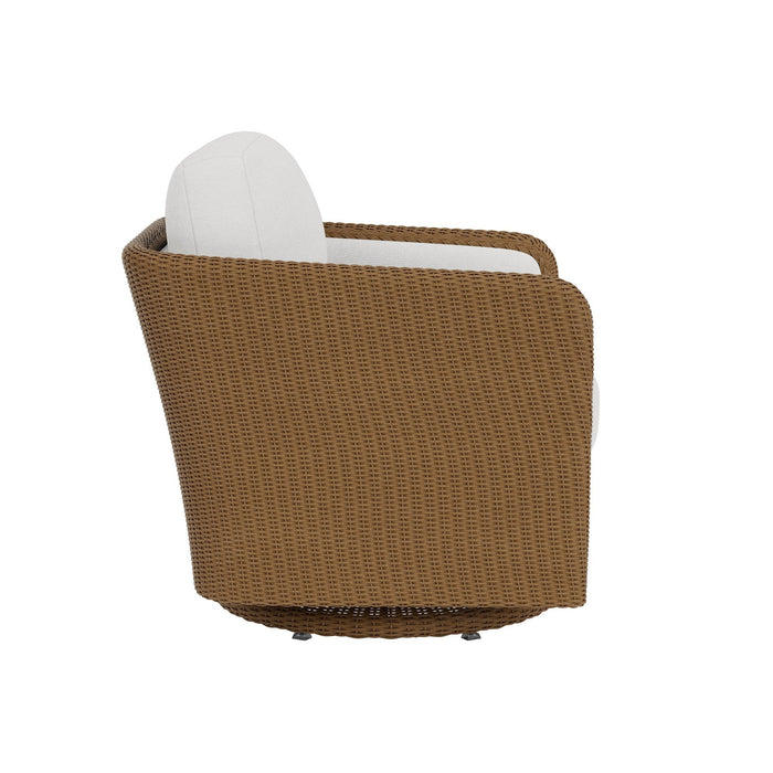 Visions Swivel Glider Lounge Chair, side view