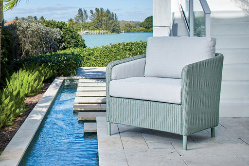 Visions Lounge Chair on a patio