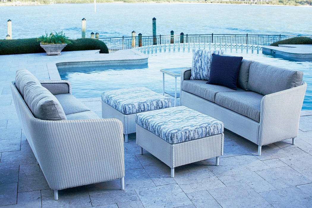 Visions Sofa on a patio