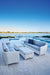 Visions Ottoman on a patio