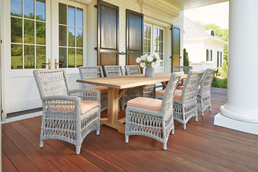 Mackinac 9-Piece Teak Dining Set