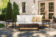 Lloyd Flanders Low Country 49" Rectangular Cocktail Table in Natural Finish