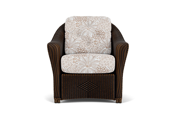 Lloyd Flanders chair with Utopia Sand fabric