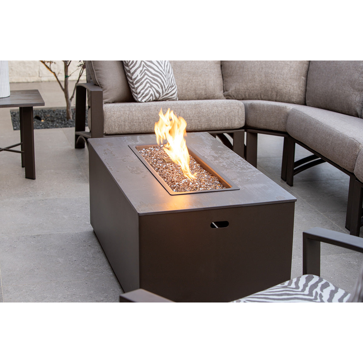 28" x 42" Occasional Heights Moda Fire Pit
